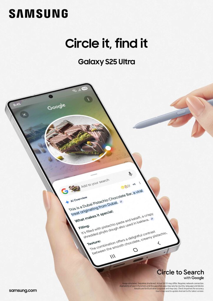 Das neue Samsung Galaxy S25 mit neuen KI-Funktionen