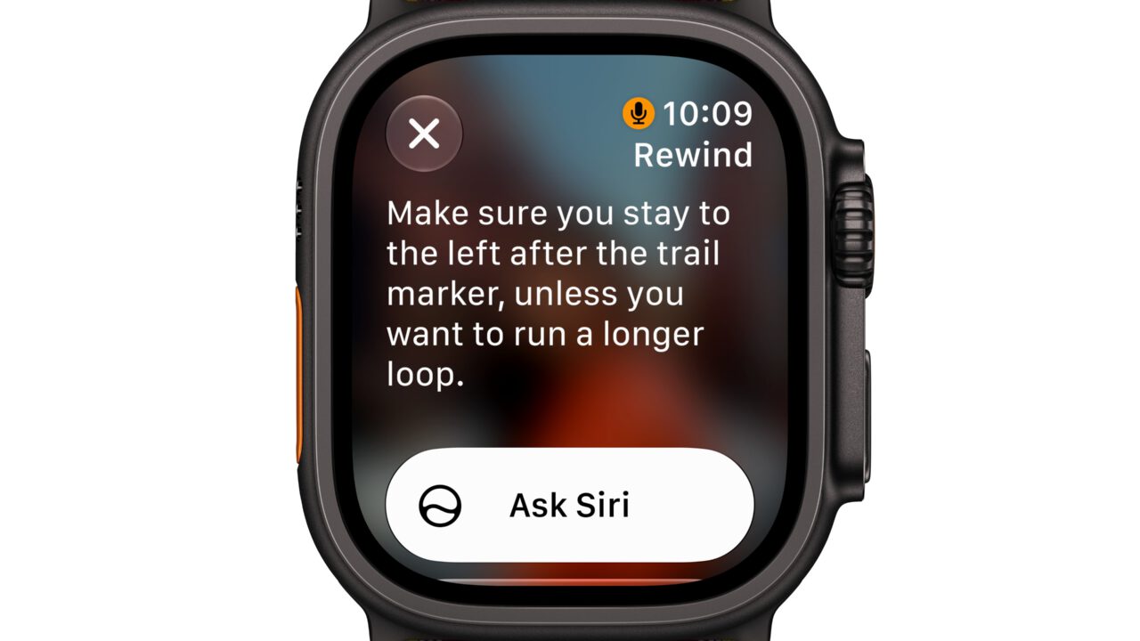 Apple Watch Live Rewind: Was hat der Kellner gerade gesagt?